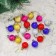 Set of balls plastic d-2.5 cm, 20 pcs "gloss" mix