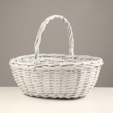 Wicker basket, 43x34x15/38 cm, vine