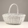 Wicker basket, 43x34x15/38 cm, vine