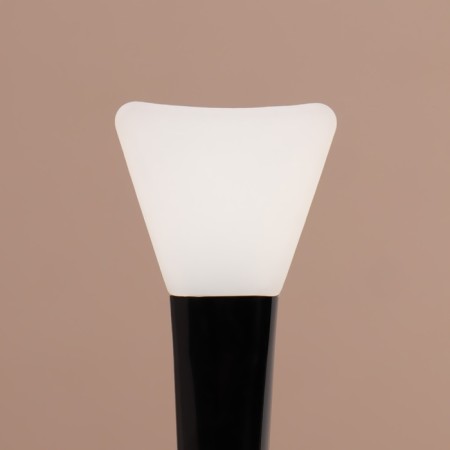 Brush for masks, silicone, 15 (+/- 1) cm, black/white color-4