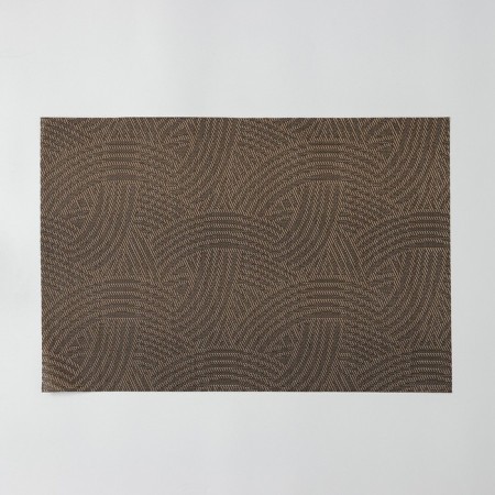 Serving napkin on the table “Knot”, 45 × 30 cm, brown color-1