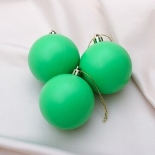 Set of balls plastic D-5.5 cm, 3 pcs 