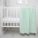 Knitted blanket, size 90x118 cm, mint color