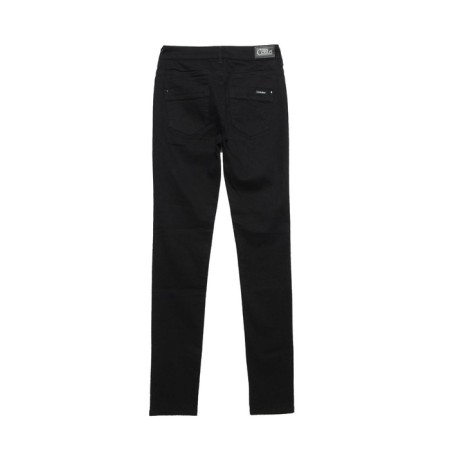 Women's jeans modeling CONTE ELEGANT SKINNY, size XS, DEEP Black color-3