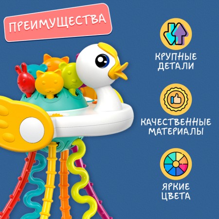 Developing toy "Duck-Tanchka"-3