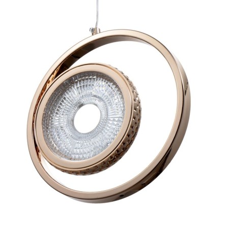 Lamp Bayerlux "Inard" LED 12W gold 22.5x2.5x22.5 cm-1