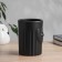 VAZ Coramics Table "Pietro" Secret, 17.5x1.5 cm, black