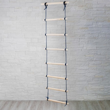 The ladder is rope