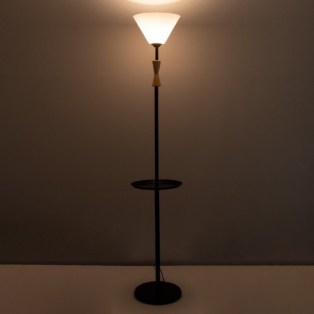 ThorSher "Prince" with a table 1x15W E27 Model: BR 01041 Black/White-2