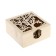 Casket wood for painting "Tree" 4.7x9.8x9.8 cm