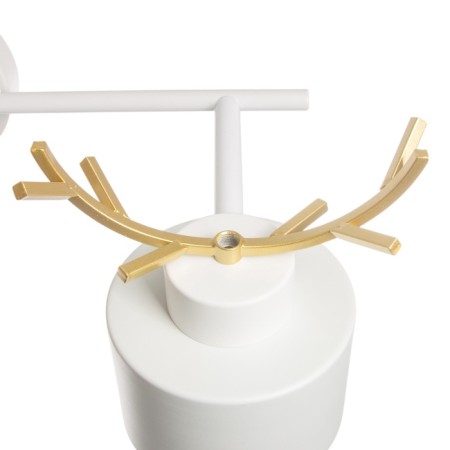 Sconces "Sokhat" 3he27 40w white with gold 60x15x22cm-6