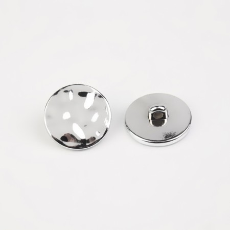 A set of buttons on the leg, d = 25 mm, 5 pcs, the color is silver gloss-2