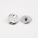 A set of buttons on the leg, d = 25 mm, 5 pcs, the color is silver gloss