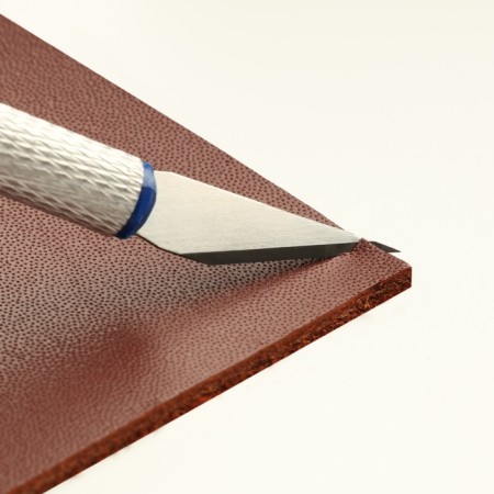 Makest knife for working with skin, 14.5 × 0.8 cm, silver color-5