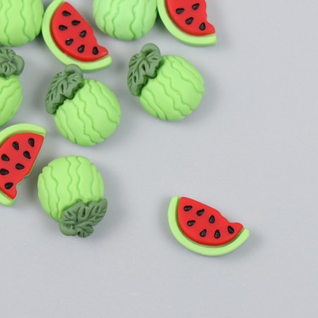 Decor for creativity plastic "watermelon mix" set of 12 pcs 1.5x1.2 cm-1