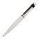 Switching handle, 1.0 mm, Bruno VisConti Verona, blue rod, white metal case, in a metal case