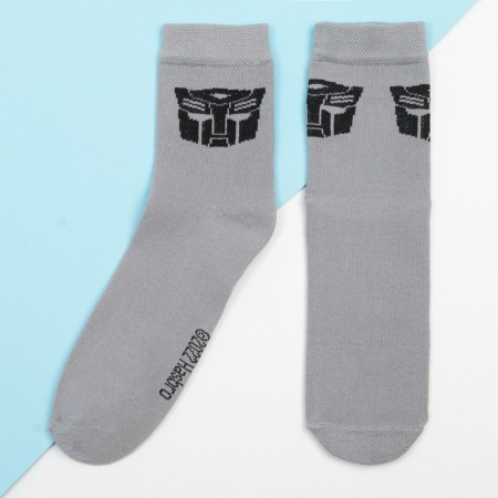 Bumblebee children's socks, transformers, 18-20 cm