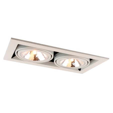 ARTE LAMP Cardani Semplice A5949PL-2WH, G9, 2x40 W, 20x35x8 cm, White