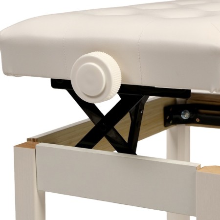 Music Life Piano Bange Sit 55 x 34, height 48-58 cm, white-4