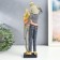 Souvenir Polystone "Family - dad, mom and child, in sweaters" 13x6x32.5 cm