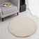Round Camilla rug, size 150 cm