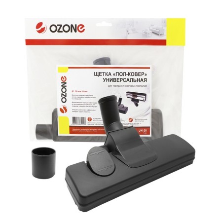 A universal brush for a vacuum cleaner "Half-Kover" Ozone with a metal sole, under the phone 32 and 43005