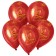 Shar Latex 12 "" Happy Anniversary! ", Pastel, set of 50 pcs., Red color