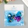 Set of decor for creativity "Color bells" d = 2.6 cm set 5 pcs