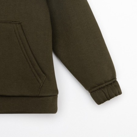 Children's costume with the basis (sweatshirt, trousers) KAFTAN "Basic Line" R.34 (122-128), khaki-9