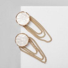 Earrings hanging 
