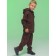 Sweatshirt for boys, height 104 cm, chocolate color