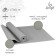 Sangh yoga rug, 173 × 61 × 0.6 cm, gray color