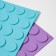 The shape for chocolate is the “Circle”, silicone, 27.7 × 17.3 × 1 cm, 24 cells (D = 3.4 cm), Mix color