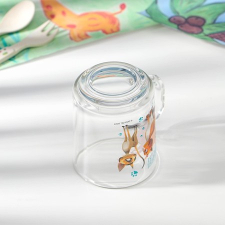 Mug "Cats of the Hermitage", 230 ml, glass-3