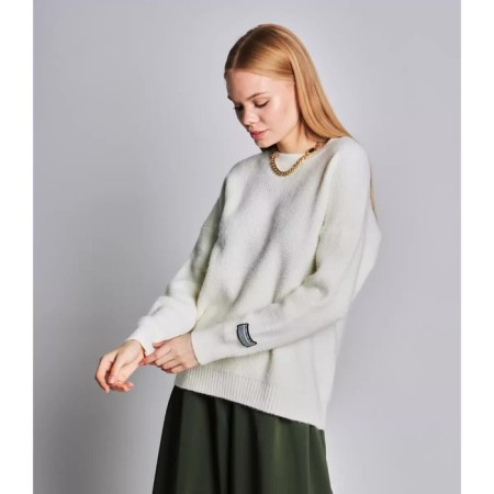 Women's sweater, milk color, size 44-48 (One size)-2