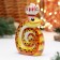 Porcelain Flame "Snake of Moscow Wall", 13 cm, 100 ml