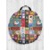 Pillow Sidushka "Holiday in Colors", Decorative, D = 52 cm