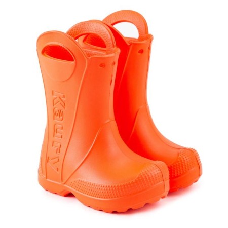 Boots for children, coral color, size 24-25