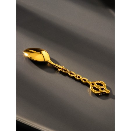 A set of teaspoons “Key”, length 10 cm, 6 pcs, gold color-3