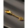 A set of teaspoons “Key”, length 10 cm, 6 pcs, gold color