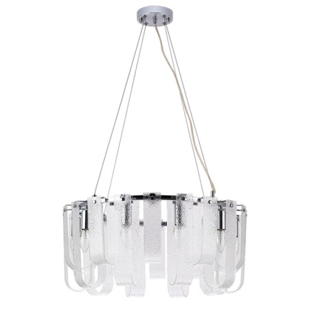 Suspended chandelier Arte Lamp Denebola A4074LM-10CC, E14, 10x40 W, 60x60x26 cm, chrome