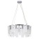 Suspended chandelier Arte Lamp Denebola A4074LM-10CC, E14, 10x40 W, 60x60x26 cm, chrome