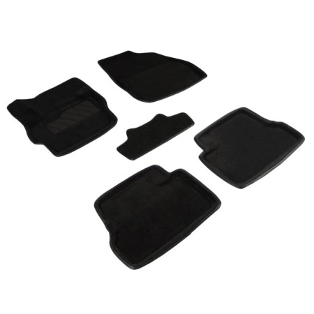 Pile rug for Mazda 3, 2009-2013, black