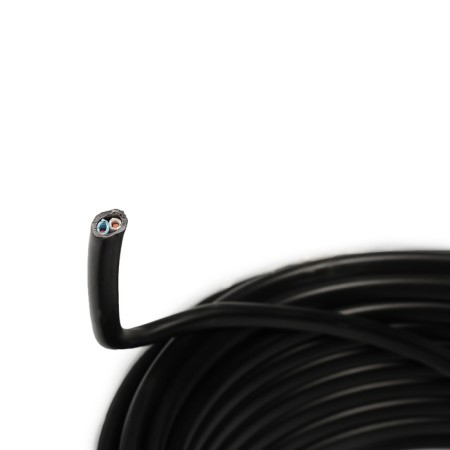Cable "KabEX", VVG-PNG (A) -LS, 2x2.5 mm2, 20 m, flat, GOST-1