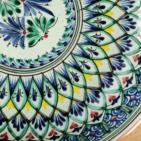 Largan Rishtan ceramics "Patterns", 25 cm, mix-2