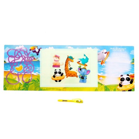Set for drawing light "Funny animals"-1