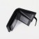 Male purse on Magnet, 3 in 1, department for auto documents and passports, black color