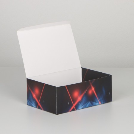 Box Gift team, packaging, “real man”, 18 x 12 x 8 cm-2