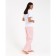 Women's pants KAFTAN "Beautiful", col. White/pink, p. 52-54