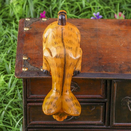 Souvenir tree "Kitten Ginger is peeping" 19x11x5 cm-2